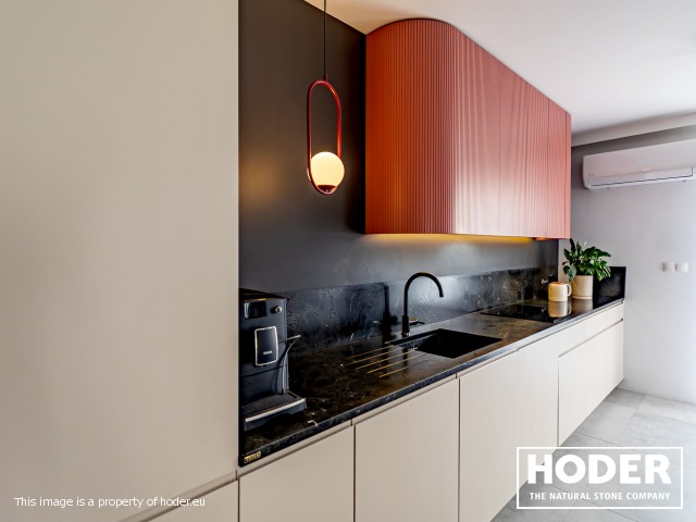 KÜCHENARBEITSPLATTE naturlicher quarzit Satinato 490 und Waschtischplaten  marmor 148 - zdjęcie numer 3