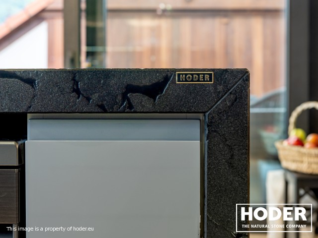 KÜCHENARBEITSPLATTE, Waschtischplaten und Fensterbank aus Quartz 701, 433, 470 und Fensterbank Quarzkonglomerat 4000 - zdjęcie numer 14