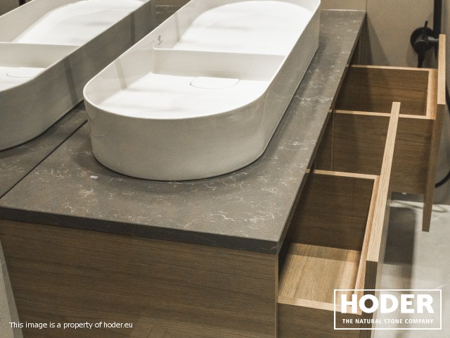 Waschtischplaten quartz conglomerate 8300 - zdjęcie numer 3