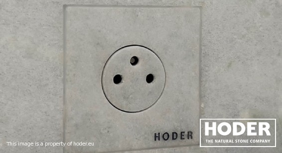 UNSICHTBARE WAND-ELEKTROSTECKDOSE - RAHMEN