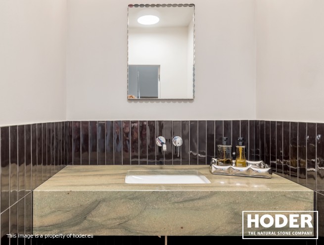 Waschtischplaten natürlichem Quarzit  92