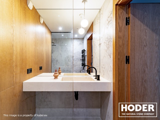 KÜCHENARBEITSPLATTE naturlicher quarzit Satinato 490 und Waschtischplaten  marmor 148 - zdjęcie numer 10