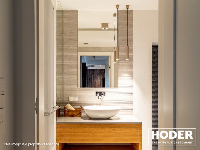 KÜCHENARBEITSPLATTE  Granite Satinato 464 and Waschtischplaten quartz conglomerate 8000, 2001, 505 and marmor 129 - zdjęcie numer 6