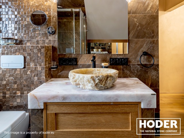 KÜCHENARBEITSPLATTE, Waschtischplaten und Fensterbank aus Quartz 701, 433, 470 und Fensterbank Quarzkonglomerat 4000 - zdjęcie numer 22