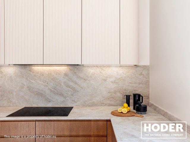 KÜCHENARBEITSPLATTE naturlicher quarzit Satinato 723, Waschtischplaten Granite Satinato 464 und Fensterbank Quarzkonglomerat 2005 - zdjęcie numer 11