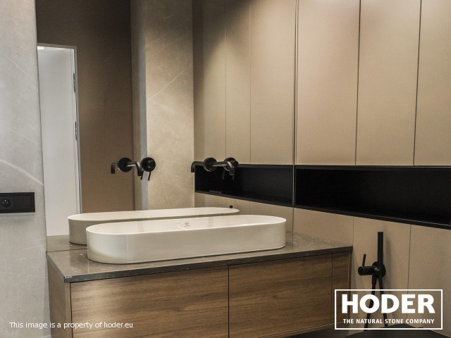 Waschtischplaten quartz conglomerate 8300 - zdjęcie numer 2