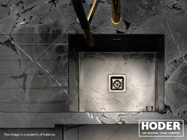 KÜCHENARBEITSPLATTE, Waschtischplaten und Fensterbank aus Quartz 701, 433, 470 und Fensterbank Quarzkonglomerat 4000 - zdjęcie numer 13