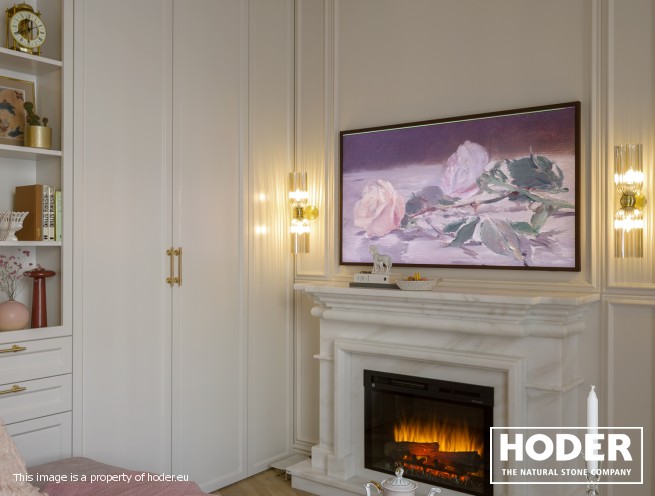 Kamine Marmor 129 und KÜCHENARBEITSPLATTE und Waschtischplaten Dolomit 495