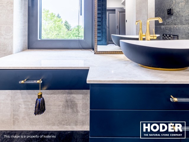 KÜCHENARBEITSPLATTE, Waschtischplaten und Fensterbank aus Quartz 701, 433, 470 und Fensterbank Quarzkonglomerat 4000 - zdjęcie numer 18