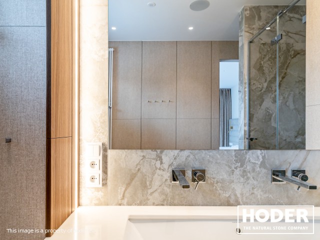 KÜCHENARBEITSPLATTE  Granite Satinato 464 and Waschtischplaten quartz conglomerate 8000, 2001, 505 and marmor 129 - zdjęcie numer 13