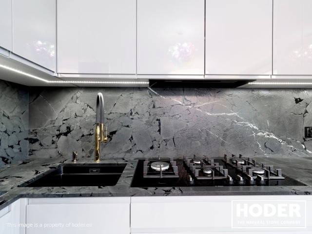 KÜCHENARBEITSPLATTE, Waschtischplaten und Fensterbank aus Quartz 701, 433, 470 und Fensterbank Quarzkonglomerat 4000 - zdjęcie numer 10