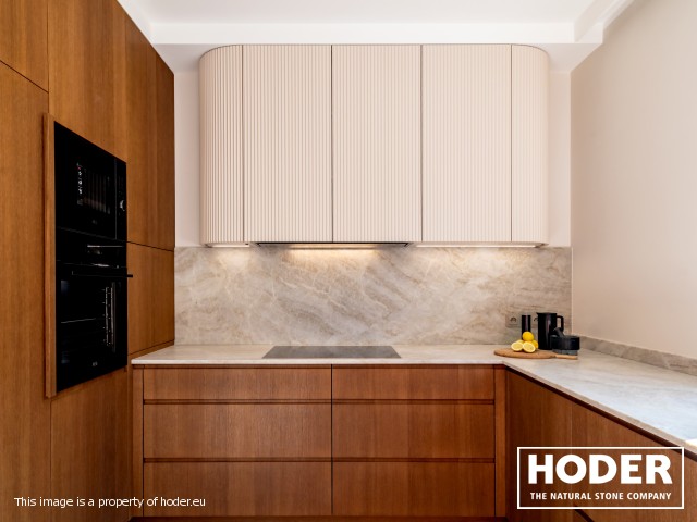 KÜCHENARBEITSPLATTE naturlicher quarzit Satinato 723, Waschtischplaten Granite Satinato 464 und Fensterbank Quarzkonglomerat 2005 - zdjęcie numer 9